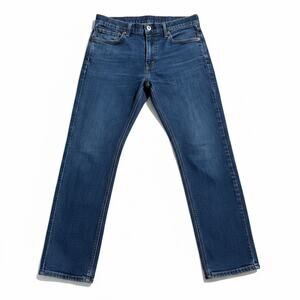 Levis 541 Jeans 33x32 Dark Blue Denim Jeans Men’s Straight Leg Jean Pants Pant